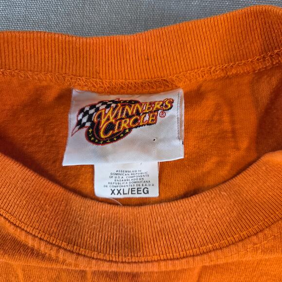 Vintage Tony Stewart #20 NASCAR Winner’s Circle Sleeveless Tee XXL Orange - Picture 5 of 12
